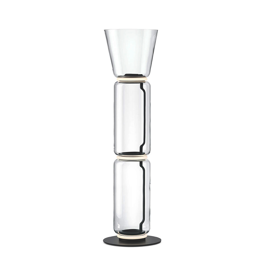 Flos Lampada Da Terra Noctambule High Cylinders Cone Vetro