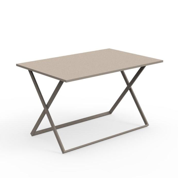 Table pliante en aluminium