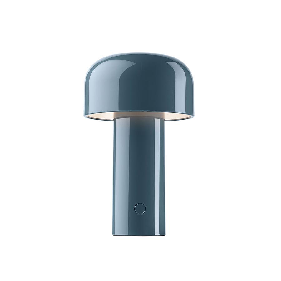 FLOS lampe de table sans fil rechargeable BELLHOP (Gris bleu -  Polycarbonate) 