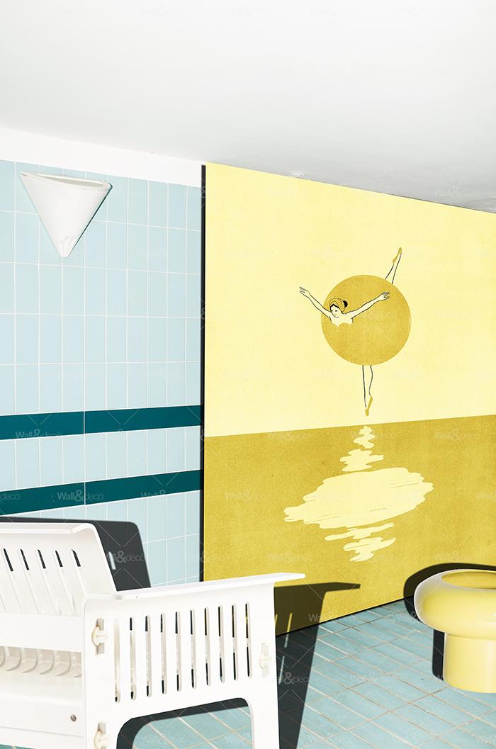 Wall Deco Contemporary Wallpaper Collection 2021 Solstizio D Estate Tnt And Vinyl Wall Paper Myareadesign It