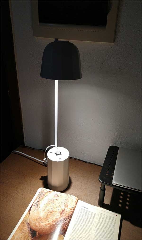 PRANDINA lampada da tavolo NOVIA T1 USB 
