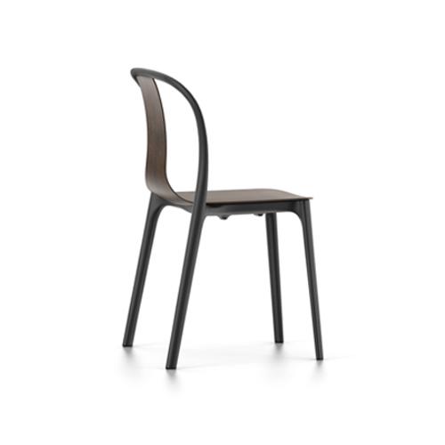 Vitra belleville armchair discount wood