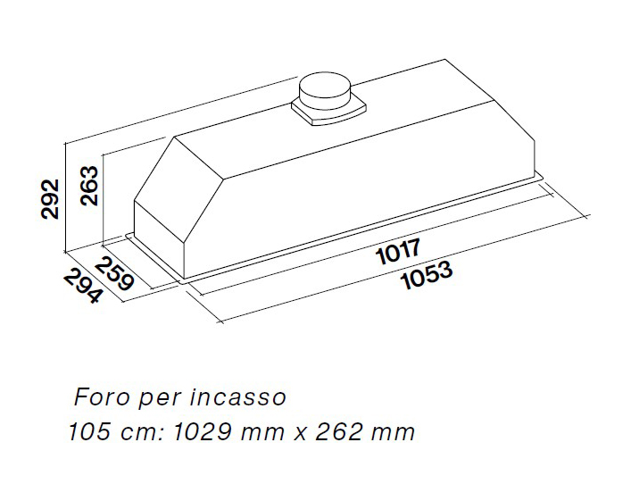 Falmec Gruppo Incasso Plus