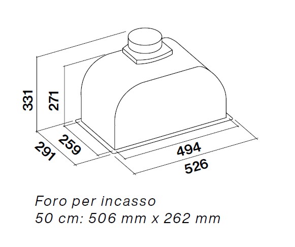 Falmec Gruppo Incasso Plus