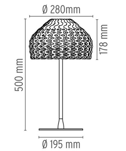 Flos Tatou t sizes