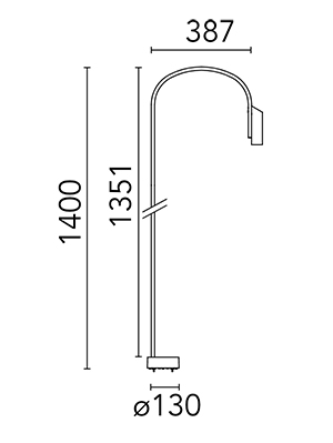 Flos Caule Bollard