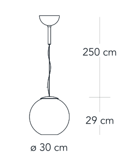 Fontana Arte Globo di luce