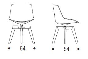 mdf italia flow chair sizes
