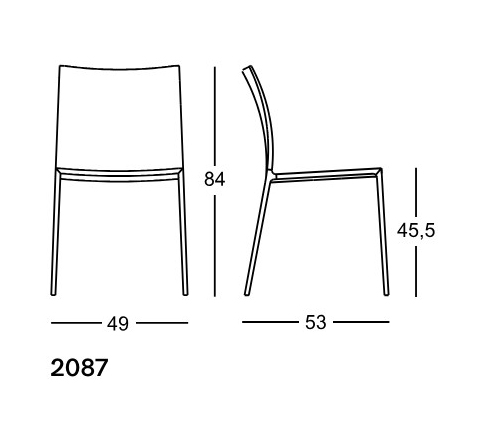 zanotta lia 2087 sizes