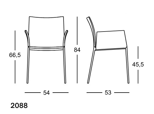 zanotta lia 2088 sizes